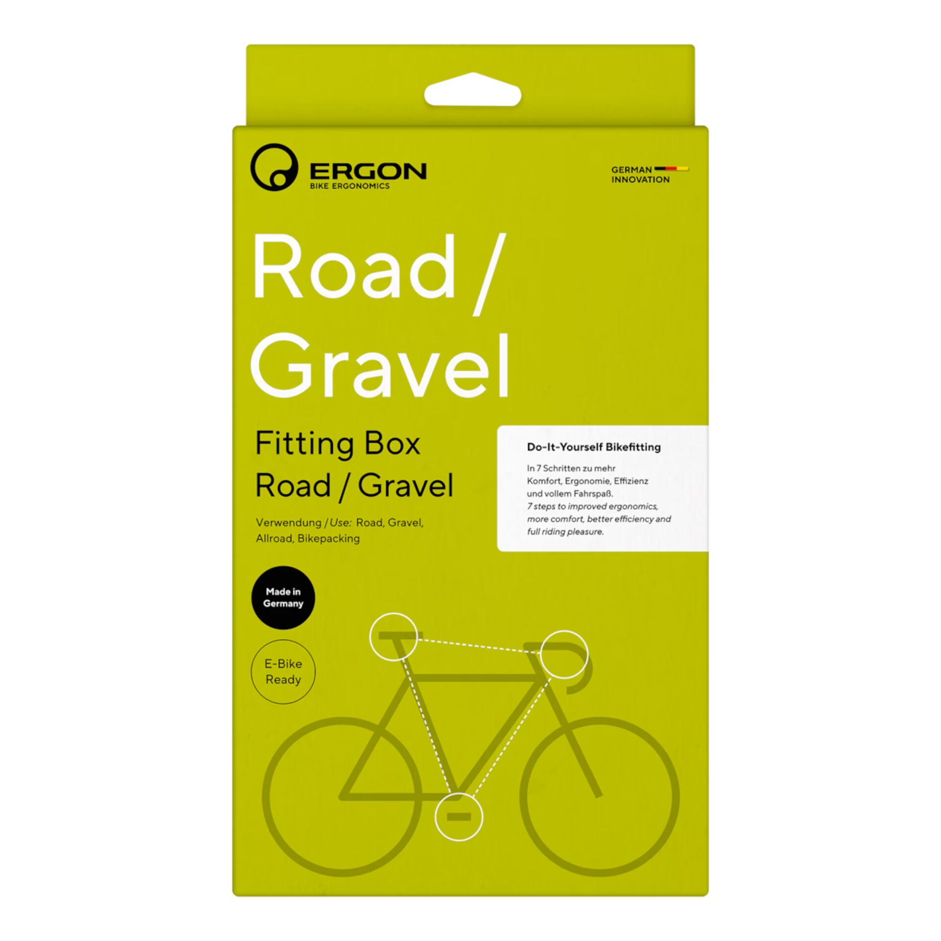 ERGON Fitting Box Road Gravel Fahrrad-Einstellhilfe