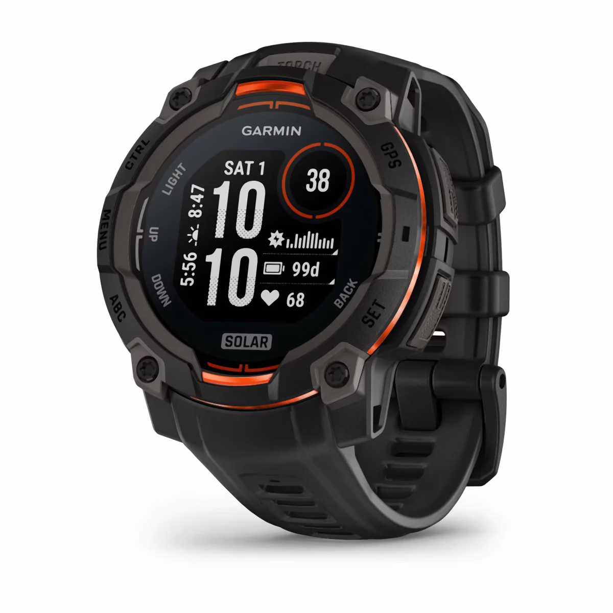 Garmin Instinct 3 Solar Multisport-Uhr, 45 mm