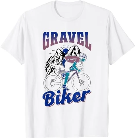 Gravel Biker Graveling Bike Rider T-Shirt