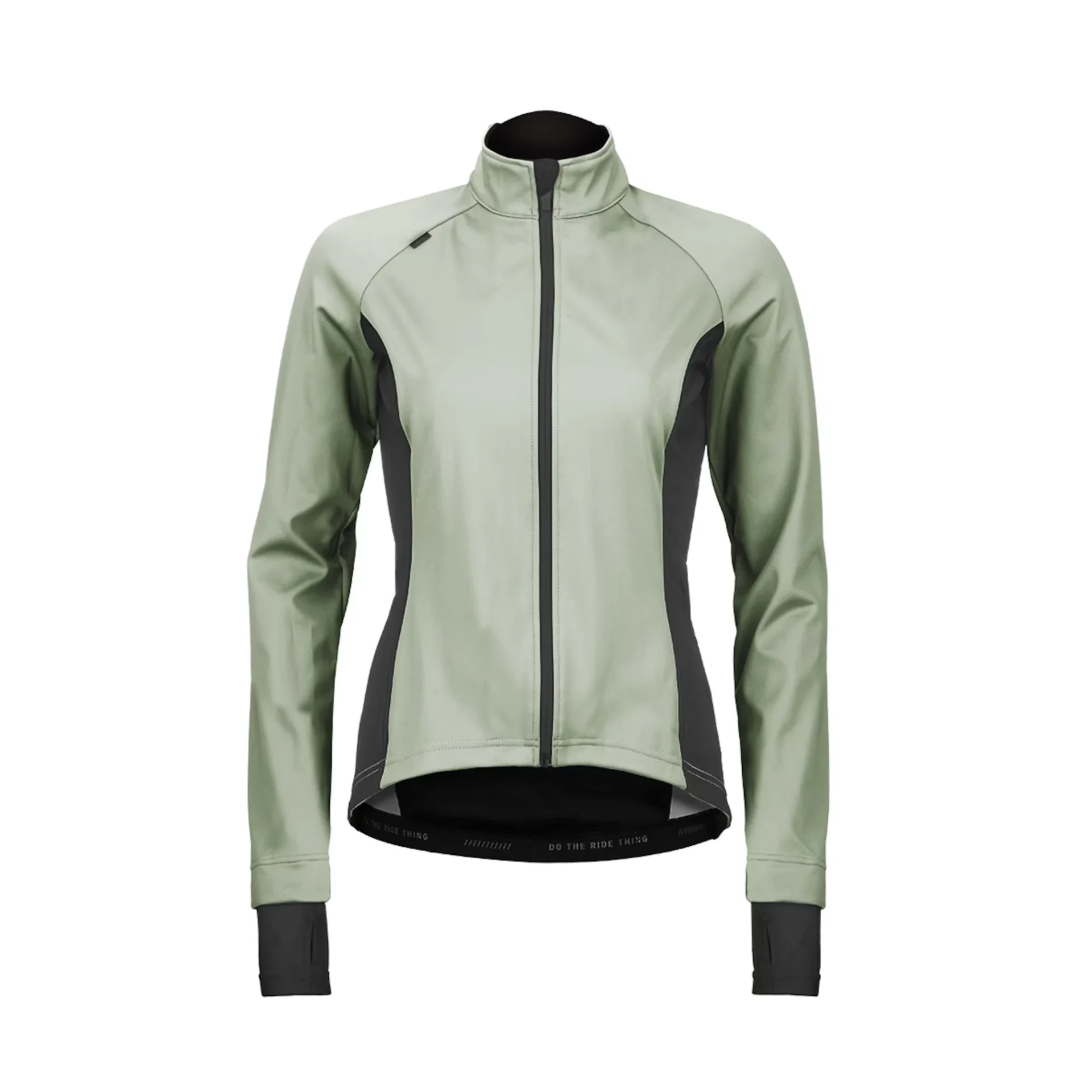 ROSE CORE thermo wind jacket W Damen Fahrradjacke oliv grün